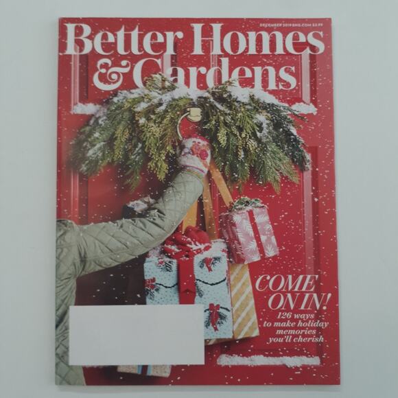 Better Homes & Gardens Magazine December 2019 Holiday Ideas BHG - Picture 1 of 2